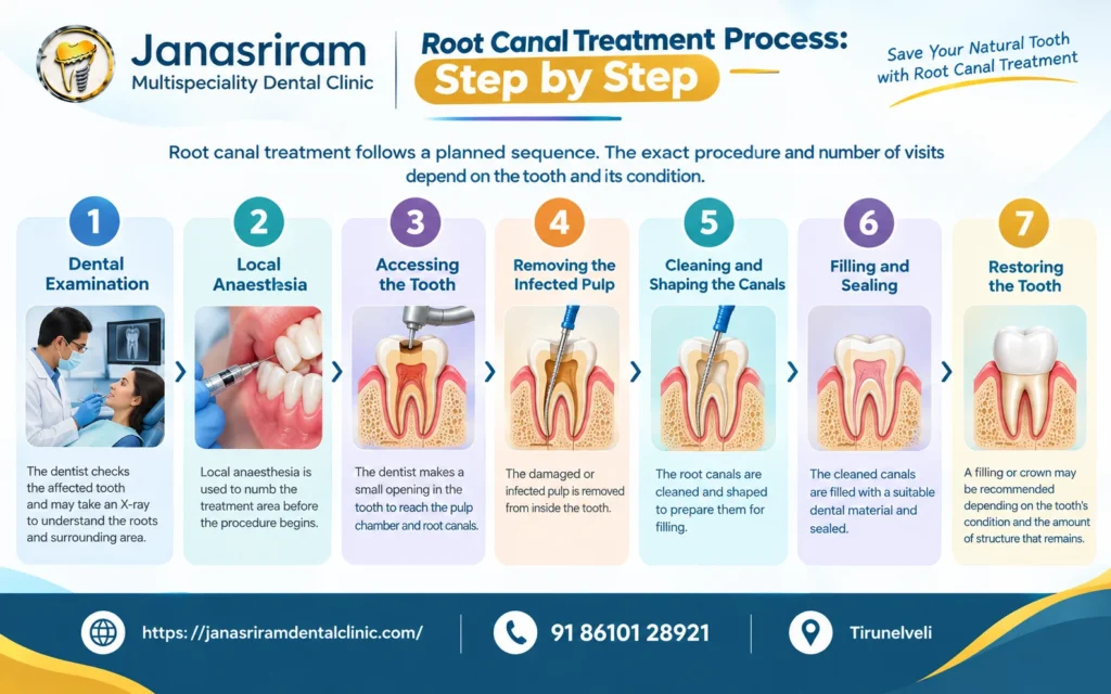 Root Canal Treatment Process